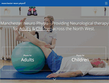 Tablet Screenshot of manchesterneurophysio.co.uk
